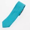 Cravata + Batista turcoaz satinata de barbati - CV204
