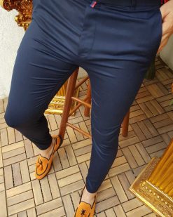 pantaloni guston bleumarin inchis 412