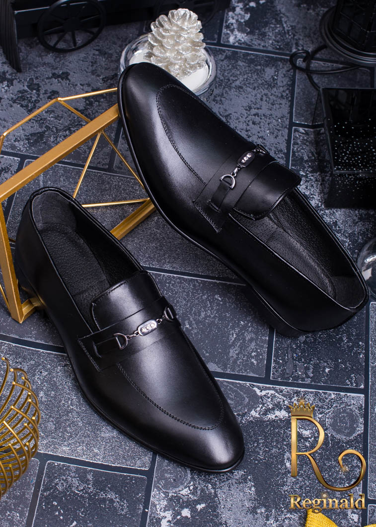 Pantofi Loafers Reginald din piele 100% - P188 - imagine 4