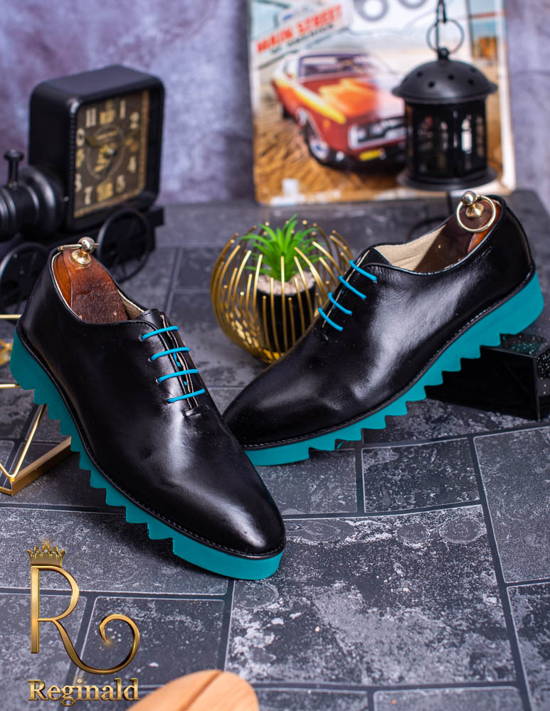 Pantofi de barbati din piele naturala fabricati in Romania - P1190 - imagine 4