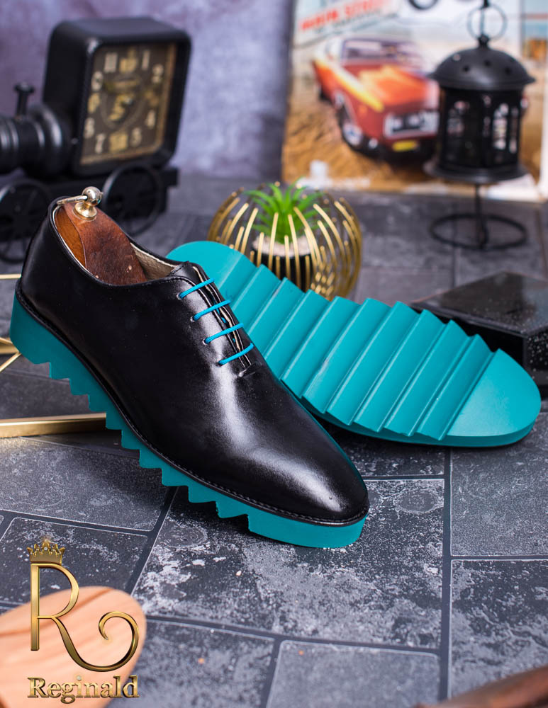 Pantofi de barbati din piele naturala fabricati in Romania - P1190 - imagine 2