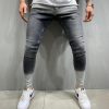 Blugi bărbați skinny fit Street style 2020 - BG451