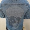 Geaca de blug pentru barbati, Slim Fit, Skeleton Skull - GB31