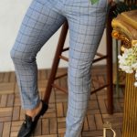 Pantaloni de barbati eleganti, croiala Slim Fit,  - PN407