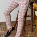 Pantaloni de barbati eleganti, croiala Slim Fit,  - PN409