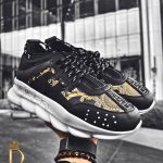 Adidasi Sport de barbati cu talpa inalta ultra-light , negri – AD77