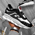 Adidasi Sport barbatesti talpa inalta cu siret, albi – AD69