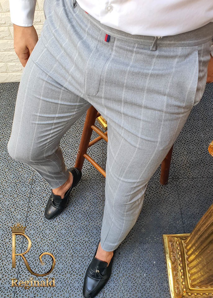 Intervene Blacken Effectively Pantaloni de barbati eleganti gri in dungi, colectia 2020 – PN451 –  Reginald.ro – Cel mai mare magazin de Costume barbatesti