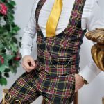 Compleu de bărbați Vesta si Pantalon, Slim Fit, - CU158