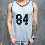 Maiou de barbati slim fit, Gri, croiala lejera, nr. 85  - TR1007