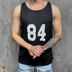 Débardeur pour homme, coupe slim, noir, coupe ample, taille 85  - TR1008