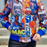 Jacheta de bărbați, Slim Fit, Basket Fans din fâș, Colecția Primăvară - GC523