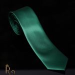 Cravatta da uomo slim, colore: verde - CV386