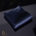 Pañuelo azul marino para chaqueta de microfibra  - BS100