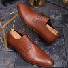 Pantofi de barbati, maro, din piele naturala - P1279
