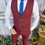 Completo da uomo, gilet e pantaloni - CU206