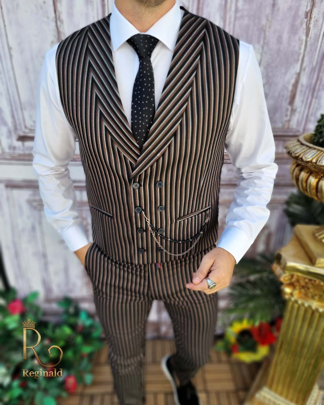 Compleu de barbati, Vesta si Pantalon - CU212