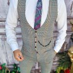 Completo da uomo, gilet e pantaloni - CU204