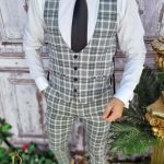 Completo da uomo, gilet e pantaloni - CU219