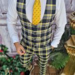Conjunto de hombre, chaleco y pantalón - CU218