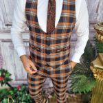 Completo da uomo, gilet e pantaloni - CU220