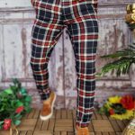 Pantaloni eleganti de barbati, croiala slim-fit - PN602