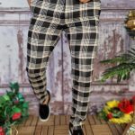 Pantaloni eleganti de barbati, croiala slim-fit - PN610