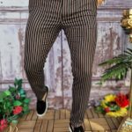 Pantalon élégant pour homme, coupe slim-fit - PN612