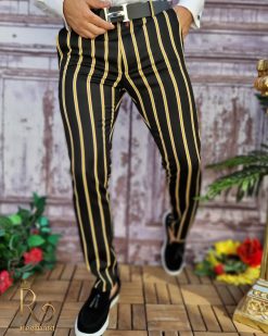 Alternative view of Pantaloni eleganti de barbati, croiala slim-fit - PN615