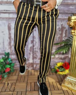 Pantaloni eleganti de barbati, croiala slim-fit - PN615