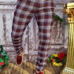 Pantaloni eleganti de barbati, croiala slim-fit - PN619