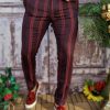 Pantaloni eleganti de barbati, croiala slim-fit - PN622