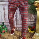 Pantaloni eleganti de barbati, croiala slim-fit - PN589