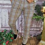 Pantaloni eleganti de barbati, croiala slim-fit - PN626