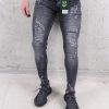 Blugi de bărbați, Slim Fit, Elastici si conici - BG887