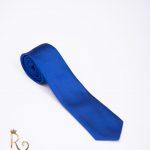Cravate pour homme, bleue - CV684