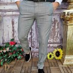 Pantaloni eleganți de bărbați, Slim Fit si Conici - PN655