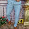 Pantaloni eleganți de bărbați, Slim Fit si Conici - PN651