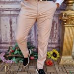 Pantaloni eleganți de bărbați, Slim Fit si Conici - PN700