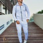 Survêtement de sport pour homme, blanc - Collection Reginald - TG172
