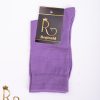 Șosete de bărbați, Lila, lungi: 80% Bumbac - 20% Poliamida - ST120