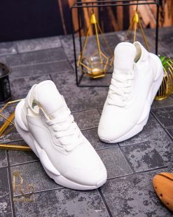 Hvide sneakers med sål mænd - AD416