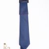 Cravata de bărbați, Bleumarin cu model - CV770