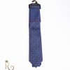 Cravata de bărbați, Bleumarin cu model - CV769