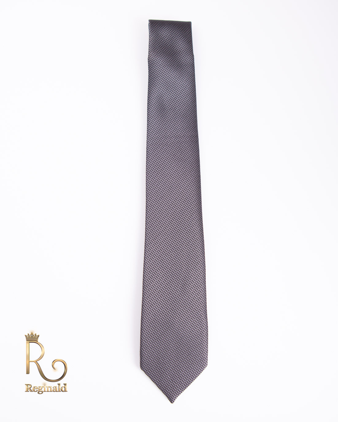 Cravata de bărbați, gri inchis - CV759