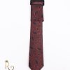 Cravata de bărbați, Grena cu model - CV790