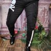 Blugi de bărbați, Slim Fit, Elastici si Conici, Negri cu buzunare - BG893