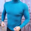 Helanca / Maleta de bărbați, Slim Fit, Bleu – BZ240