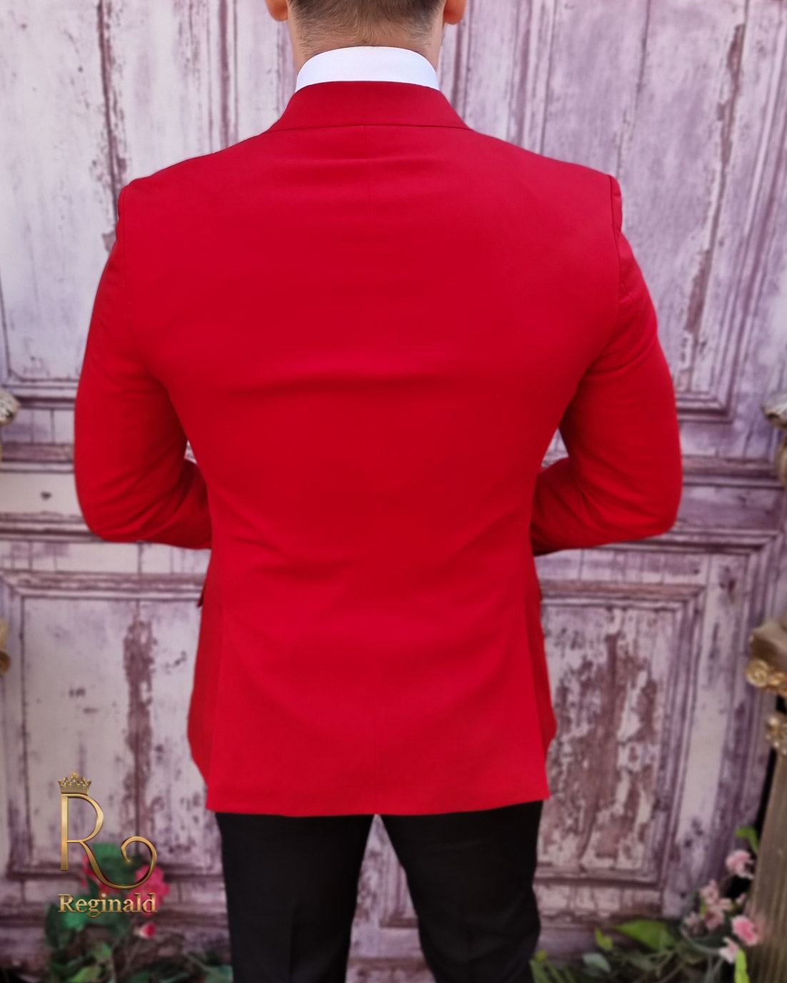 Veste costume Rouge homme dans costumes pour homme