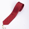 Cravata barbateasca, rosie cu model - CV830